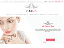 Tablet Screenshot of hazuk.com